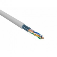 Rexant (01-0143-R) Кабель витая пара F/UTP, CAT 5e, PVC, 4PR, 24AWG, INDOOR, SOLID, серый, 305м, РФ