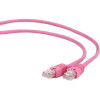 Cablexpert PP12-3M/RO Патч-корд UTP  кат.5e, 3м, литой, многожильный (розовый)