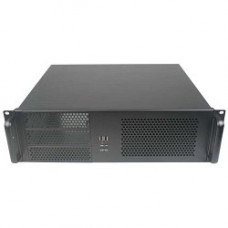 Exegate EX264270RUS Серверный корпус Exegate Pro 3U390-08 <RM 19",  высота 3U, глубина 390, без БП, USB>