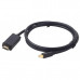 Cablexpert Кабель mDP-HDMI, 20M/19M, 1.8м, черный, позол.разъемы, пакет (CC-mDP-HDMI-6)