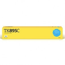 T2 TK-895C Тонер-картридж (TC-K895C) для Kyocera FS-C8020/C8025/C8520/C8525 (6000 стр.) голубой, с чипом