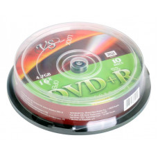 Диски VS DVD+R 4,7 GB 16x CB/10 Ink Print (620557)
