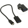 VCOM CU409 Кабель-адаптер USB 3.1 Type-Cm --> USB 3.0 Af , OTG 1,5A , 5,0Gbps , 0,2m