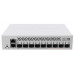 MikroTik CRS310-1G-5S-4S+IN Коммутатор 1RJ45 1Gbit, 5*SFP 1Gbit, 4*SFP 10Gbit, POE in, indoor case, RouterOS L5