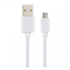 PERFEO Кабель USB2.0 A вилка - Micro USB вилка, белый, длина 1 м., бокс (U4007)