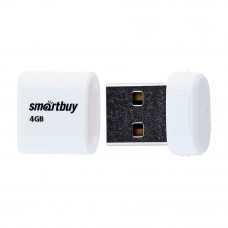 Smartbuy USB Drive 4GB LARA White (SB4GBLara-W)