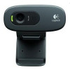 960-001063/960-000999 Logitech HD Webcam C270, {USB 2.0, 1280*720, 0.9MP разрешение матрицы,3Mpix foto, Mic, Black}
