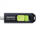 A-DATA Flash Drive 128GB (Type-C) A-Data UC300 USB3.2, черный и зеленый [acho-uc300-128g-rbk/gn]