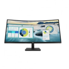 LCD HP 34'' P34hc G4 Curved Monitor {VA 3440x1440 178/178 60Hz 5ms 250cd 178/178 3500:1 8bit HDMI2.0 DisplayPort1.2 3xUSB3.2 USB-C3.2 AudioOut 2x3W VESA} [21Y56AA#ABB]