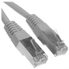 Cablexpert Патч-корд PP22-3m 1000G FTP 4 пары cat5E CCA molded 3м серый RJ-45 (m)-RJ-45 (m)