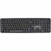 Exegate EX279938RUS Клавиатура Exegate LY-331L2, <USB, шнур 2,2м, черная,  104кл, Enter большой>, Color box