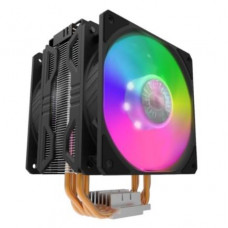 Кулер для процессора/ Cooler Master Hyper 212 LED Turbo ARGB (160W, 4-pin, 159mm, tower, Al/Cu, ARGB, fans: 2x120mm/62CFM/27dBA/1800rpm, 2066/2011-v3/2011/1700/1366/1200/115x/AM4/AM3+/AM3/AM2+/AM2/FM2