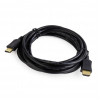 Bion Кабель HDMI v1.4, 19M/19M, 3D, 4K UHD, Ethernet, CCS, позолоченные контакты, 10м, черный [BXP-CC-HDMI4L-100]