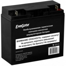 Exegate EX285954RUS Аккумуляторная батарея DT 1217 (12V 17Ah, клеммы F3 (болт М5 с гайкой))