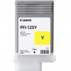 Canon PFI-120Y 2888C001  Картридж для  TM-200/TM-205/TM-300/TM-305, 130 мл. жёлтый