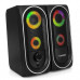 ExeGate Accord 220 EX289686RUS (питание USB, 2х3Вт (6Вт RMS), 60-20000Гц, цвет черный, RGB подсветка, Color Box)