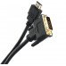 TV-COM Кабель (L)CG135E-3M HDMI to DVI-D Dual Link (19M -25M) 3м[6939510900200]