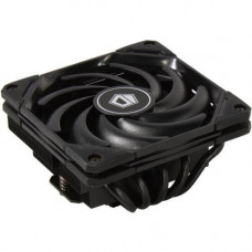 Cooler ID-Cooling IS-55 BLACK LGA1700/1200/115X/AM5/AM4 низкопрофильный высота 55mm (27шт/кор, TDP 125W, PWM, 5 тепл.трубок + медная база, FAN 120mm, черный