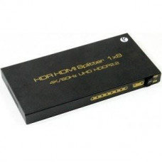 VCOM DD428 Разветвитель HDMI Spliitter 1=>8  2.0v.