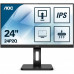 LCD AOC 23.8" 24P2Q Black с поворотом экрана {IPS 1920x1080 75Hz 4 ms 178/178 250cd DVI HDMI DisplayPort 1.2 4xUSB3.2 MM}