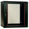 ЦМО Шкаф телекоммуникационный настенный разборный 15U (600х650) дверь стекло,цвет черный (ШРН-Э-15.650-9005)